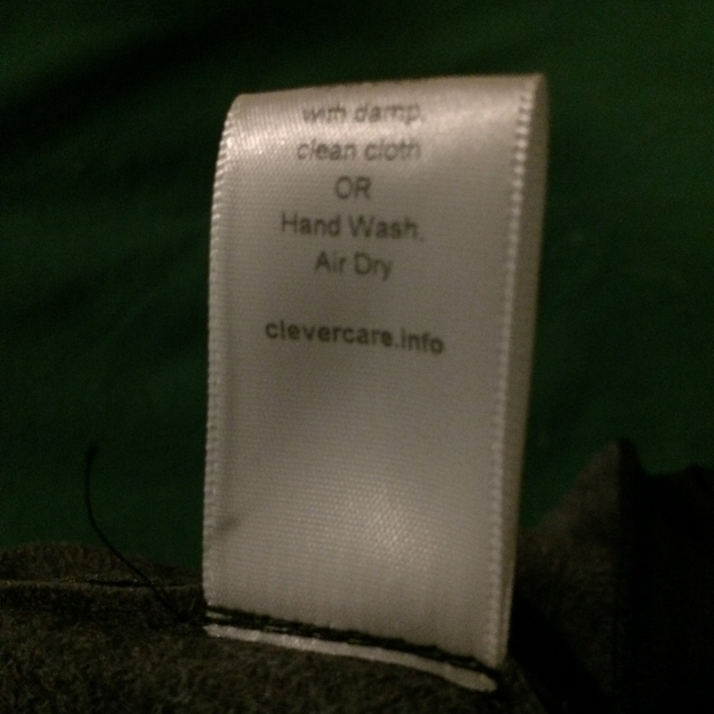 NWT High Waist Faux Leather Draped Pants - Picture 7 of 7